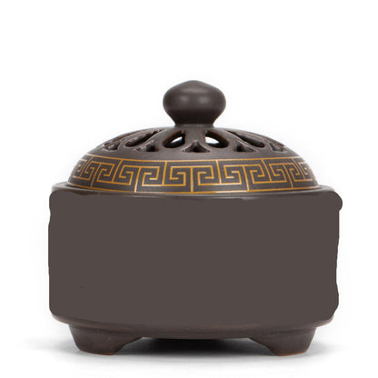 Ceramic Cloisonné Incense Burner, Backward Design