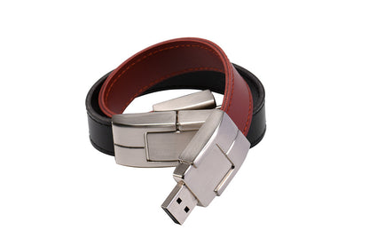 Customizable Leather USB Flash Drive with Logo