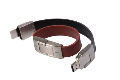 Customizable Leather USB Flash Drive with Logo