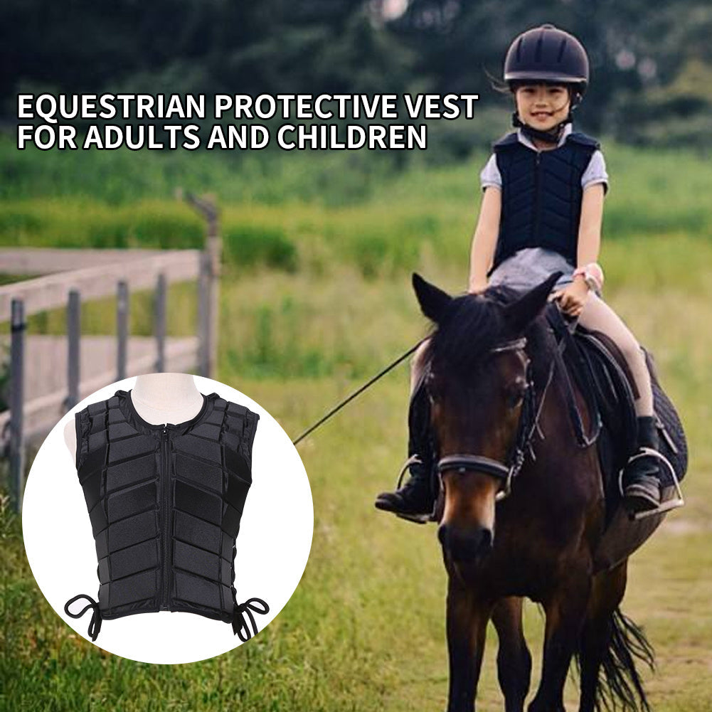 Riding Protective Vest with Seat Belt – Adult & Child