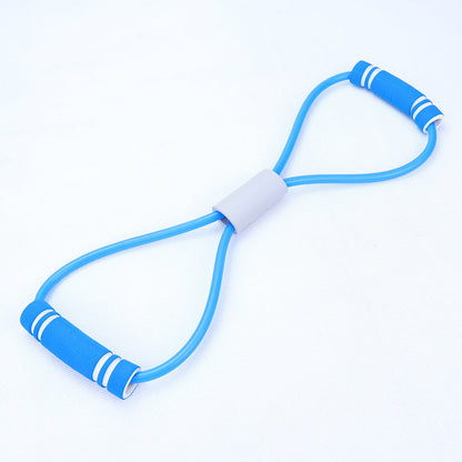 Latex Foot Pedal Resistance Band with Handle