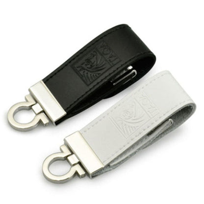 Creative Metallic Leather Usb Flash Drive 4Gb 8Gb 16Gb 32Gb 64Gb 128Gb Memory Media U Disk