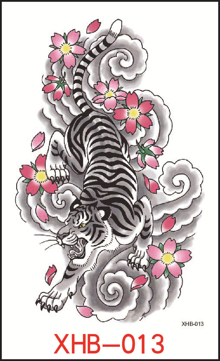 Flower Arm Tattoo Stickers, Night Market Tattoos