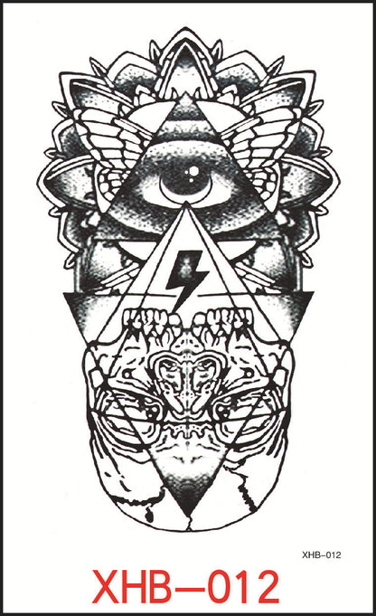 Flower Arm Tattoo Stickers, Night Market Tattoos