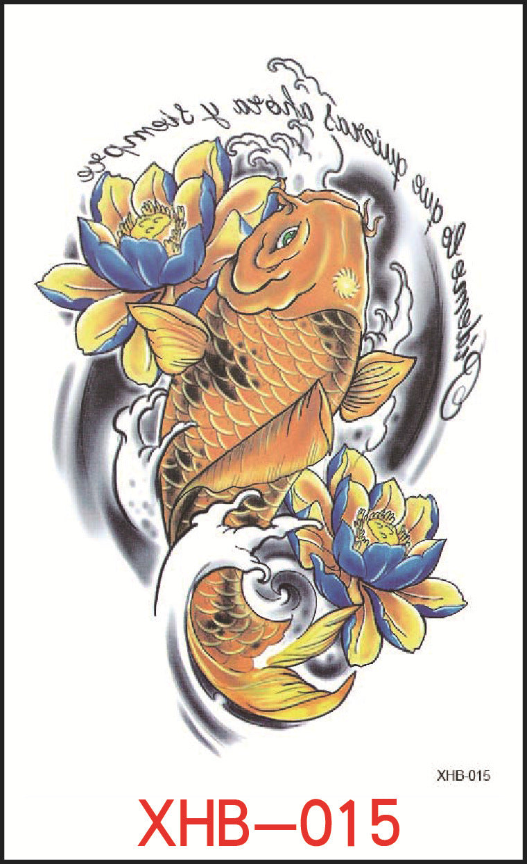 Flower Arm Tattoo Stickers, Night Market Tattoos