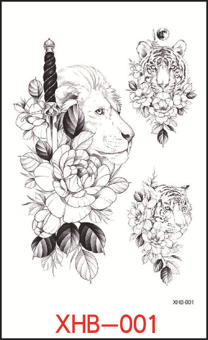 Flower Arm Tattoo Stickers, Night Market Tattoos