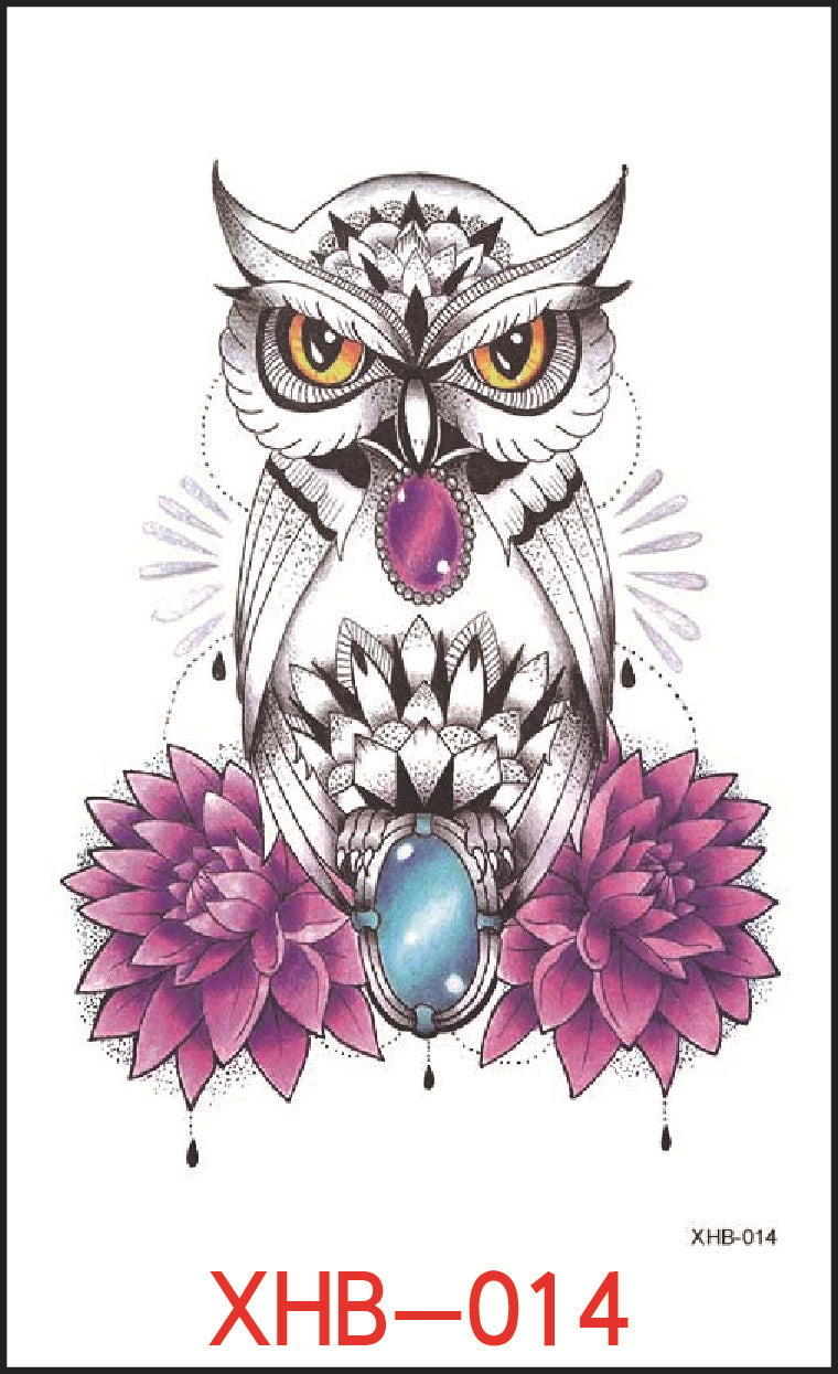 Flower Arm Tattoo Stickers, Night Market Tattoos