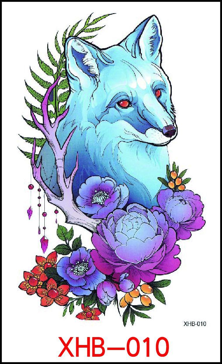 Flower Arm Tattoo Stickers, Night Market Tattoos