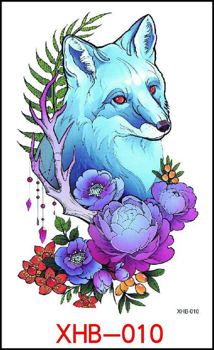 Flower Arm Tattoo Stickers, Night Market Tattoos