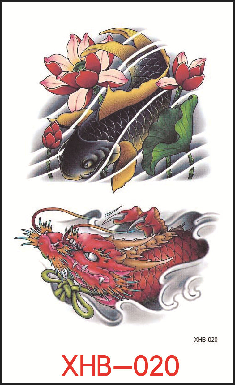 Flower Arm Tattoo Stickers, Night Market Tattoos