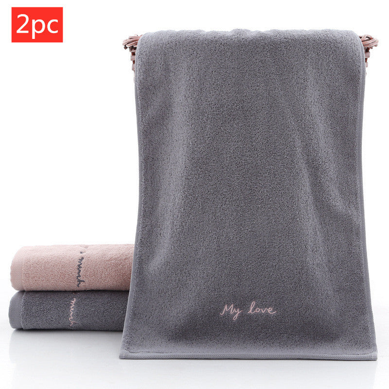 Absorbent Cotton Couple Face Towels
