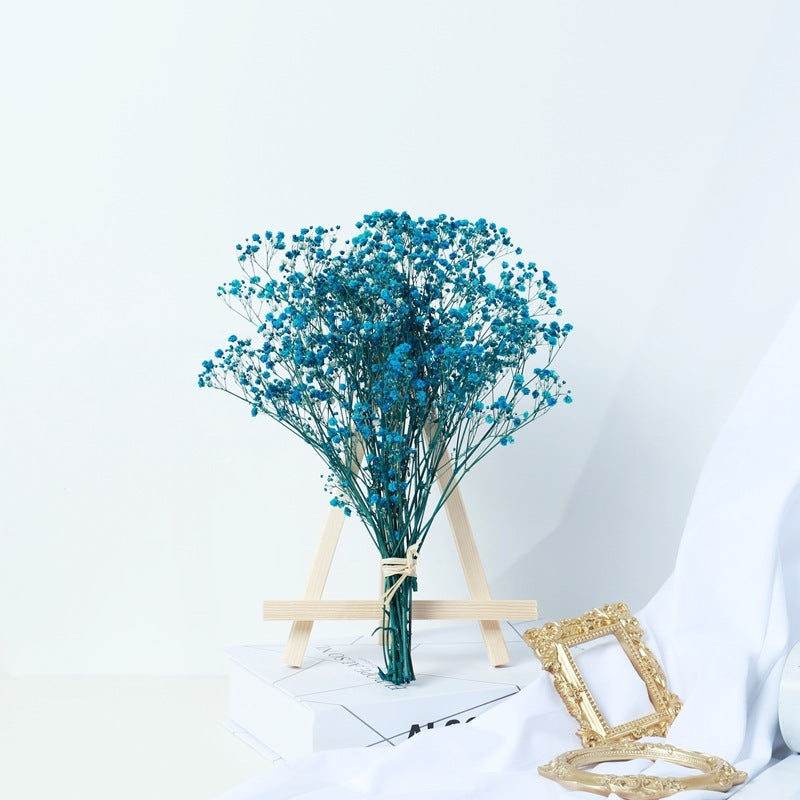 Gypsophila Dried Flower Bouquet, Living Room Decor