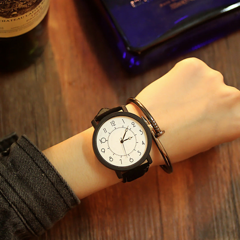 Couple Quartz Watches Cool Student Pair