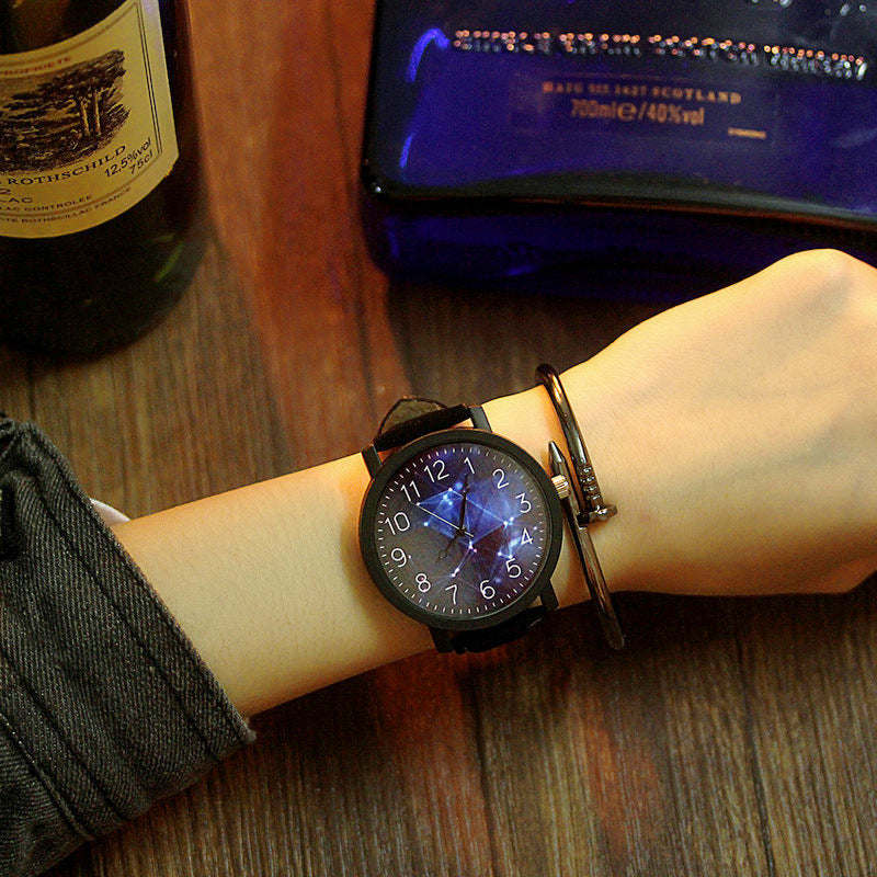 Couple Quartz Watches Cool Student Pair