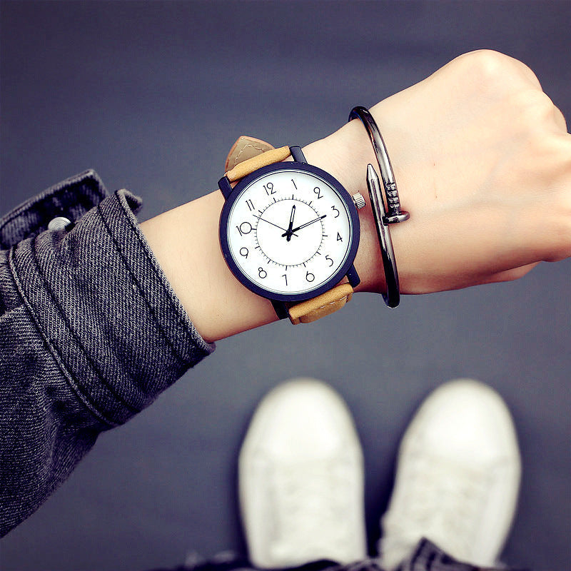 Couple Quartz Watches Cool Student Pair