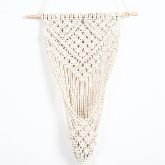 Woven Net Bag, Flower Basket, Wall Decor