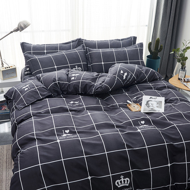 Four-piece Cotton Winter Quilt Set