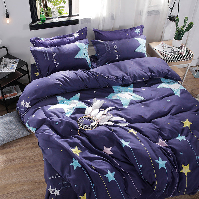 Four-piece Cotton Winter Quilt Set