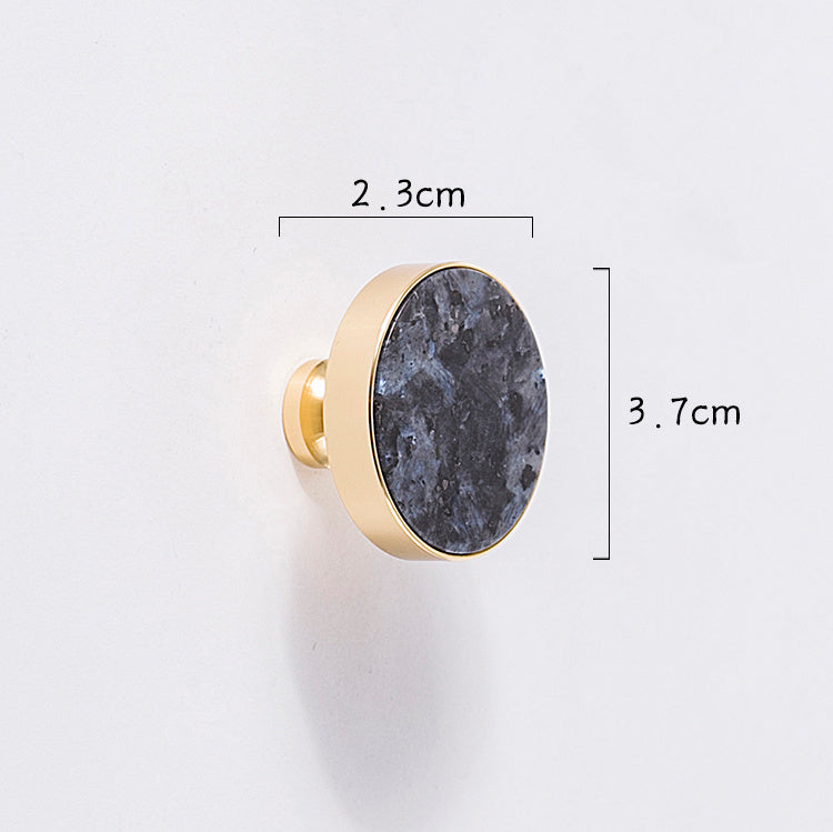 Nordic Marble Crystal Gold Brass Handle Light