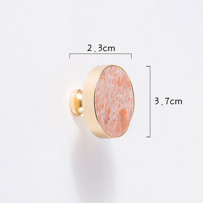 Nordic Marble Crystal Gold Brass Handle Light