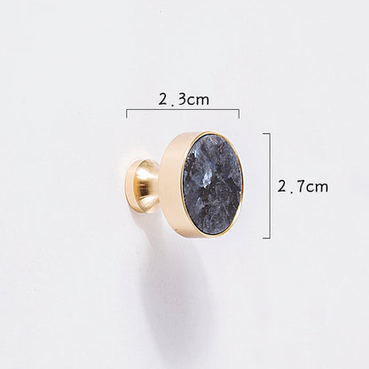 Nordic Marble Crystal Gold Brass Handle Light