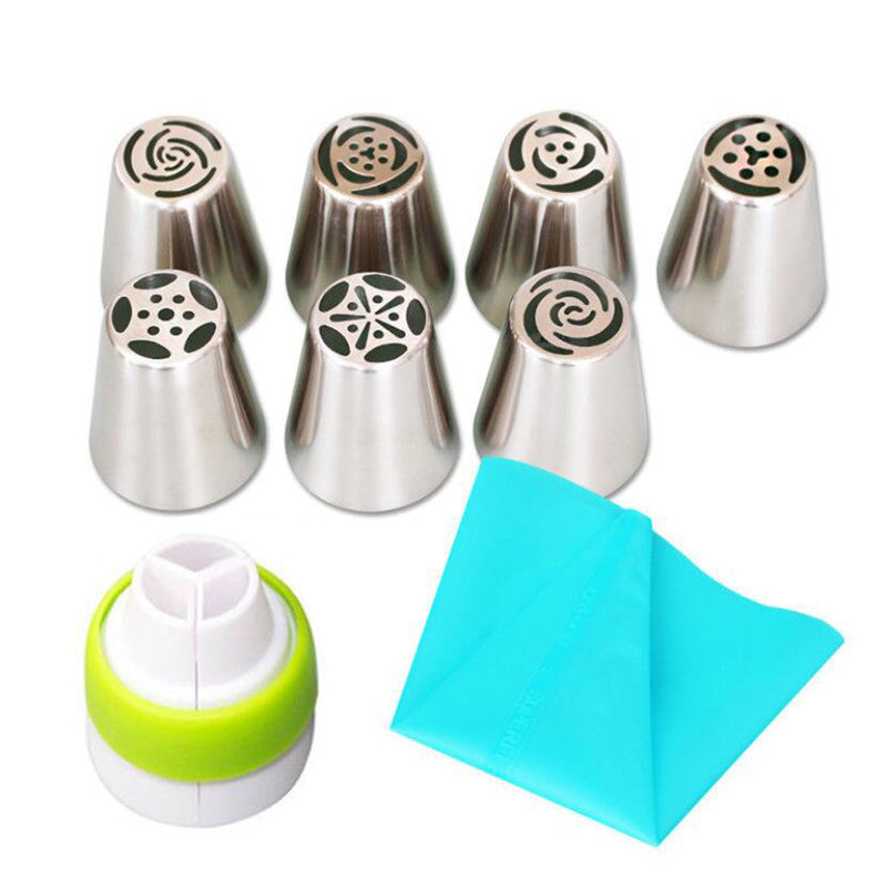 11pcs Russian Tulip Icing Piping Nozzles