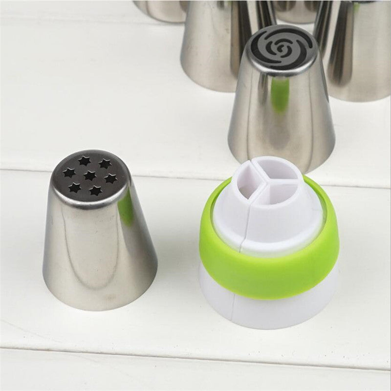 11pcs Russian Tulip Icing Piping Nozzles