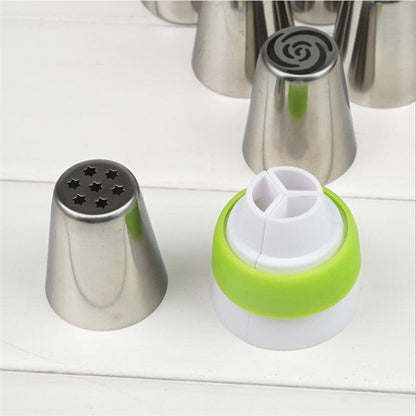 11pcs Russian Tulip Icing Piping Nozzles