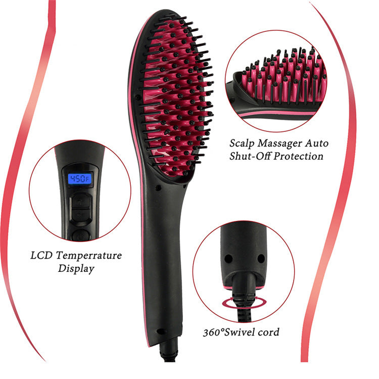 Electric Ionic Hair Straightening Comb
