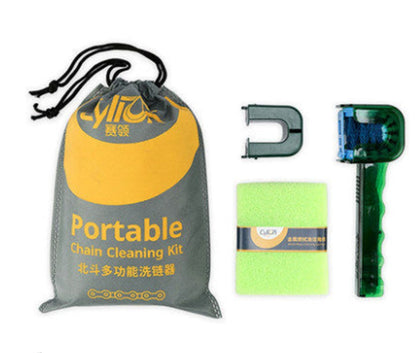 Bike Chain Cleaner & Brush Set