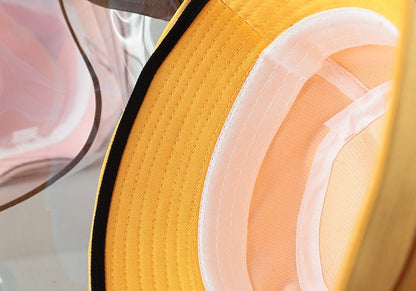 Kids Anti-Spitting Protective Hat with Dustproof Cover