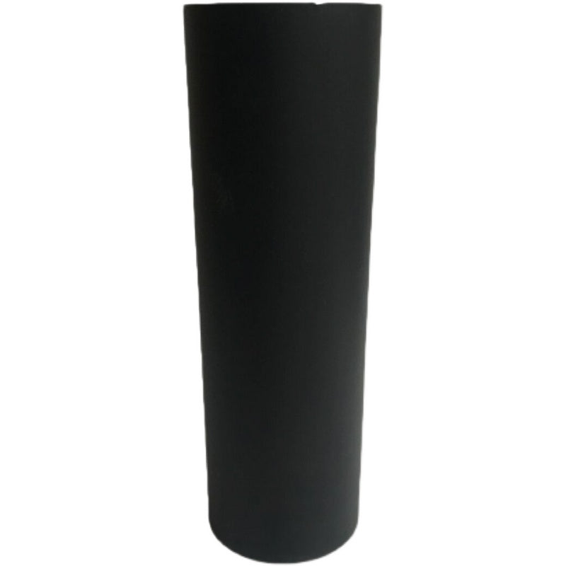 Matte Black PVC Self-Adhesive Label Sticker - A4 Size