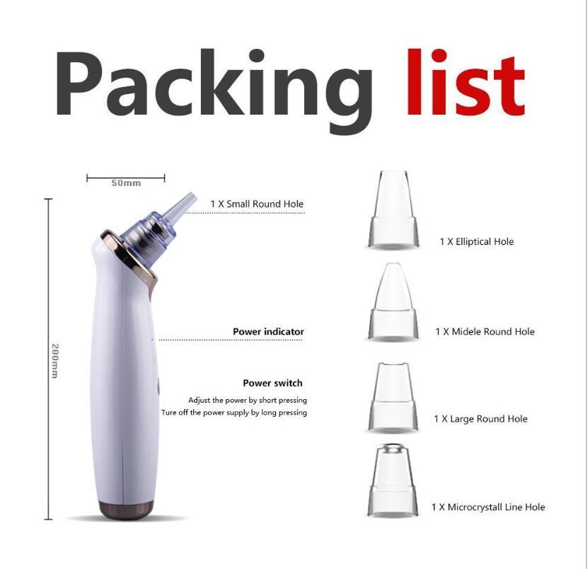 Electric Blackhead Suction Facial Washing Instrument