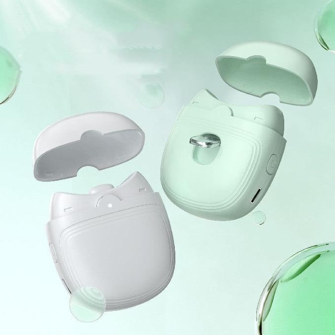 Electric Nail Scissors - Rechargeable Automatic Nail Clippers with Light