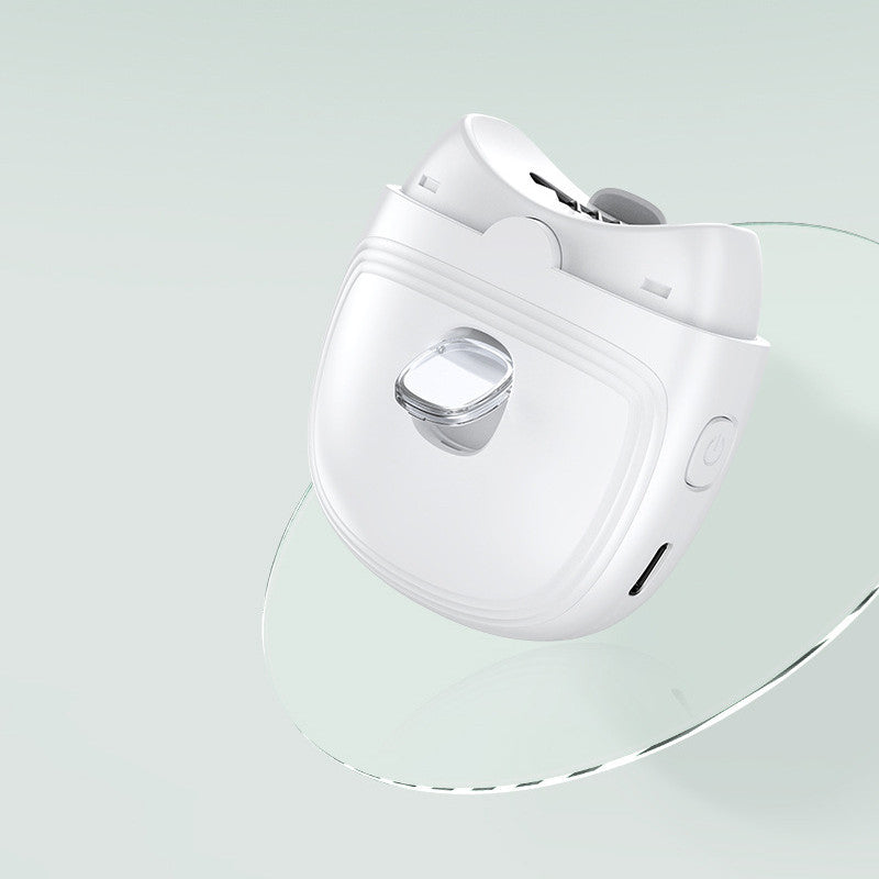 Electric Nail Scissors - Rechargeable Automatic Nail Clippers with Light