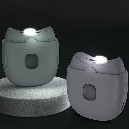 Electric Nail Scissors - Rechargeable Automatic Nail Clippers with Light