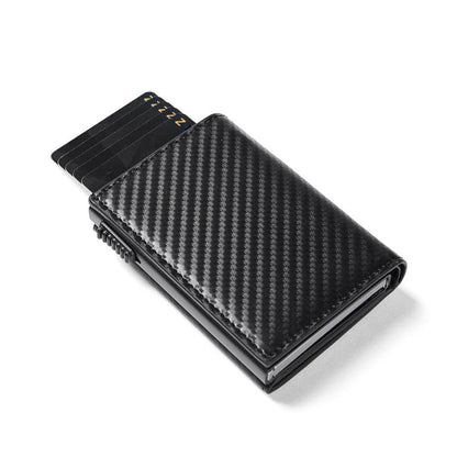 Carbon Fiber Anti-theft Wallet Large Capacity
