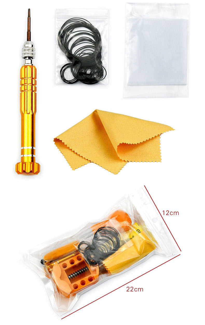 Watch Back Cover Press Tool Kit - 18 Pieces