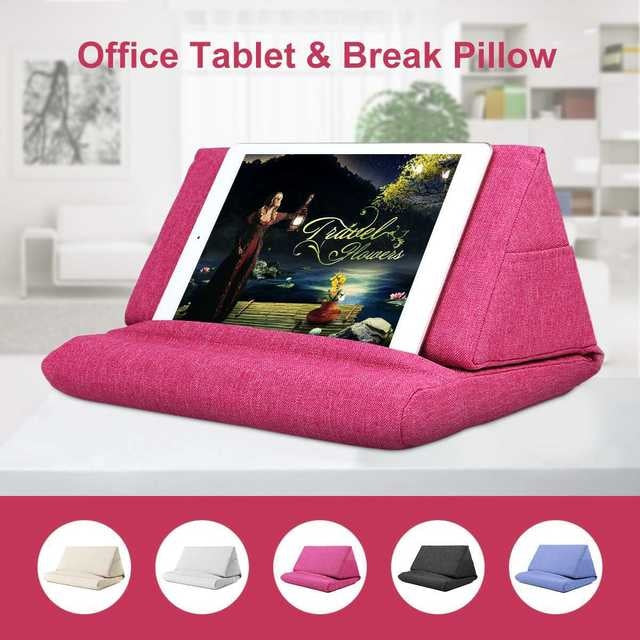 Tablet and Mobile Phone Support Pillow