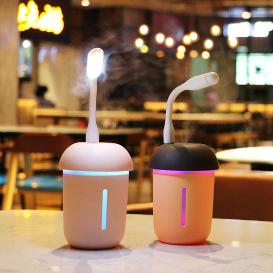 3-in-1 USB Charging Air Purifier, Humidifier, and Night Light