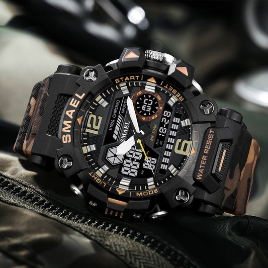 Tactical Camouflage Military Watch