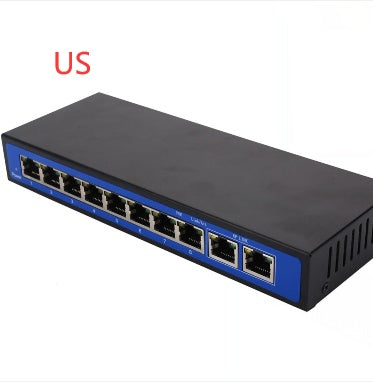 8+2 Power 10-Port 100M PoE Switch