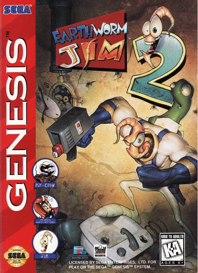 Earthworm Jim 2 (Sega Genesis)