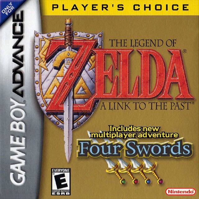 The Legend of Zelda: A Link To The Past + Four Swords (Players Choice) (Gameboy Advance)