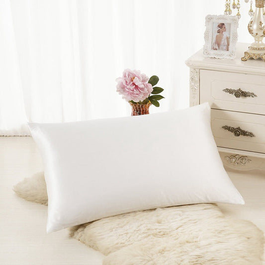 Satin Solid Color Pillowcase