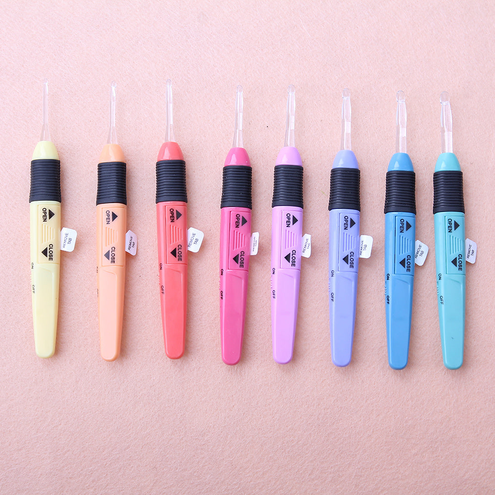 8pcs Crochet Hooks Set, Knitting Needles