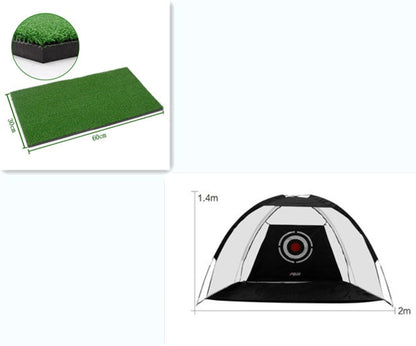 Golf Practice Net Tent - Hitting Cage & Training Equipment
