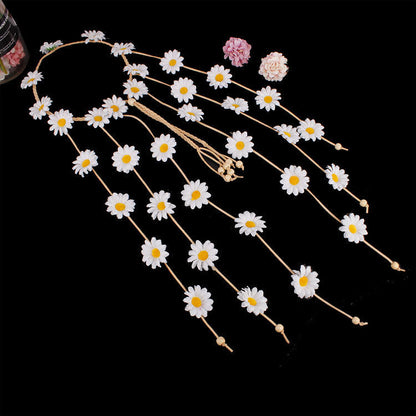 Bohemian Daisy Flower Headband