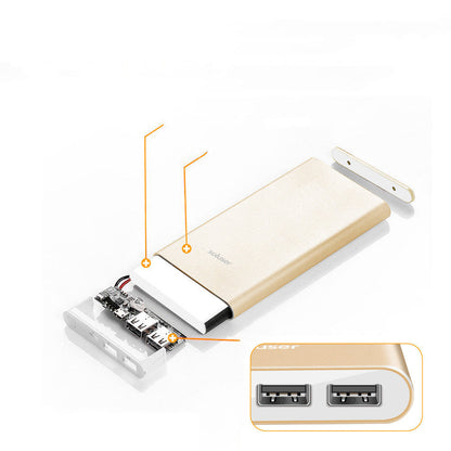 12000mAh Ultra-Thin Aluminum Alloy Power Bank