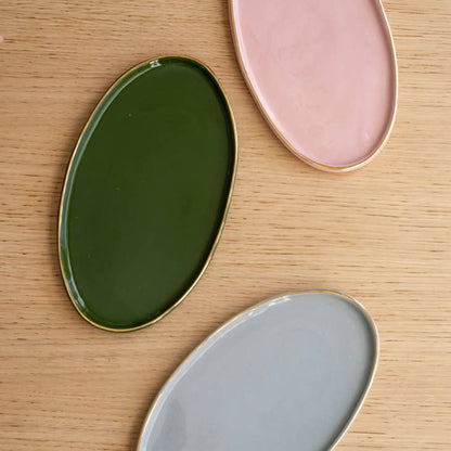 Handmade Ukrainian Porcelain Serving Platter